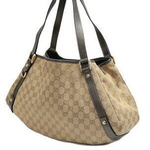 Gucci bag brown GG canvas tote